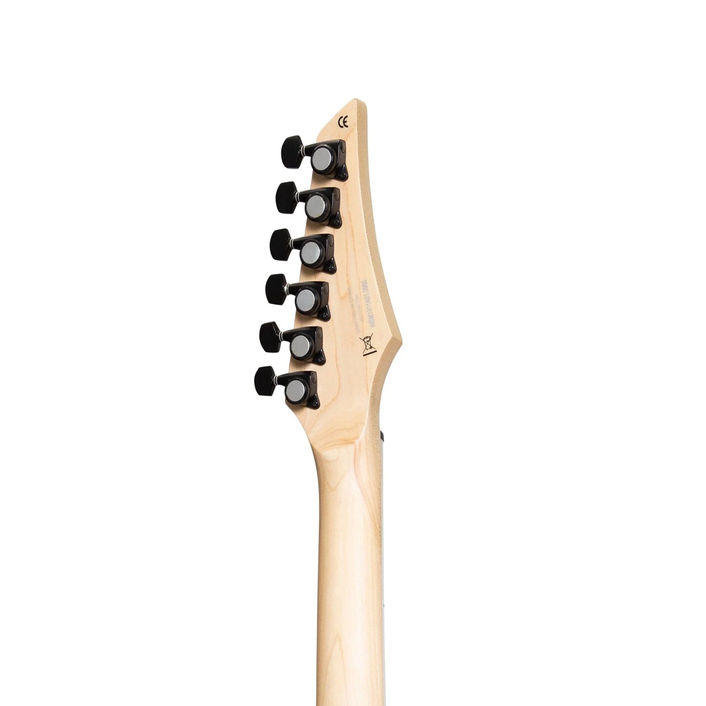 J&D Luthiers - FF60 Contemporary Multi-Scale Electric Guitar (Transparent Black)