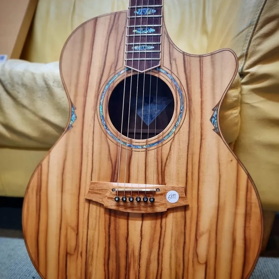 Cole Clark - Angel 3 All-Solid Camphor Laurel Acoustic Guitar