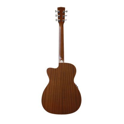 Cort - L500E OM Acoustic Guitar Cutaway Pickup