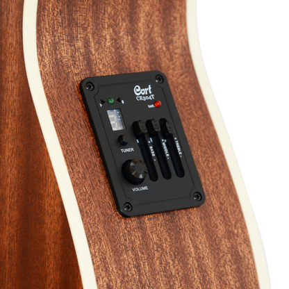 Cort - L500E OM Acoustic Guitar Cutaway Pickup