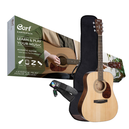 Cort - Earth Pack Acoustic Starter Kit