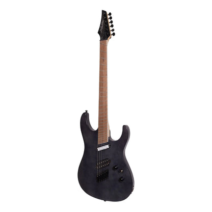 J&D Luthiers - FF60 Contemporary Multi-Scale Electric Guitar (Transparent Black)