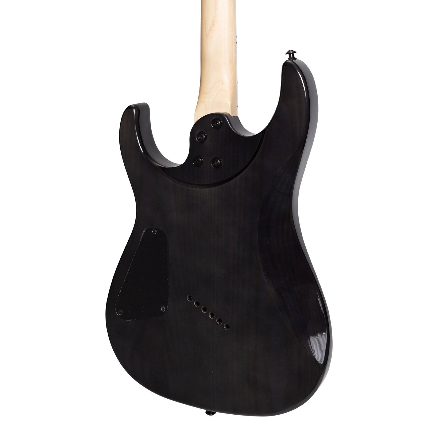 J&D Luthiers - FF60 Contemporary Multi-Scale Electric Guitar (Transparent Black)