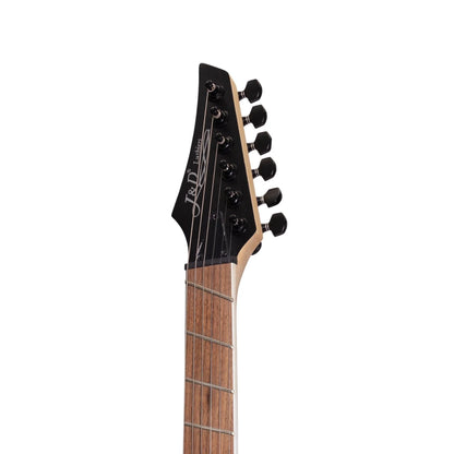 J&D Luthiers - FF60 Contemporary Multi-Scale Electric Guitar (Transparent Black)