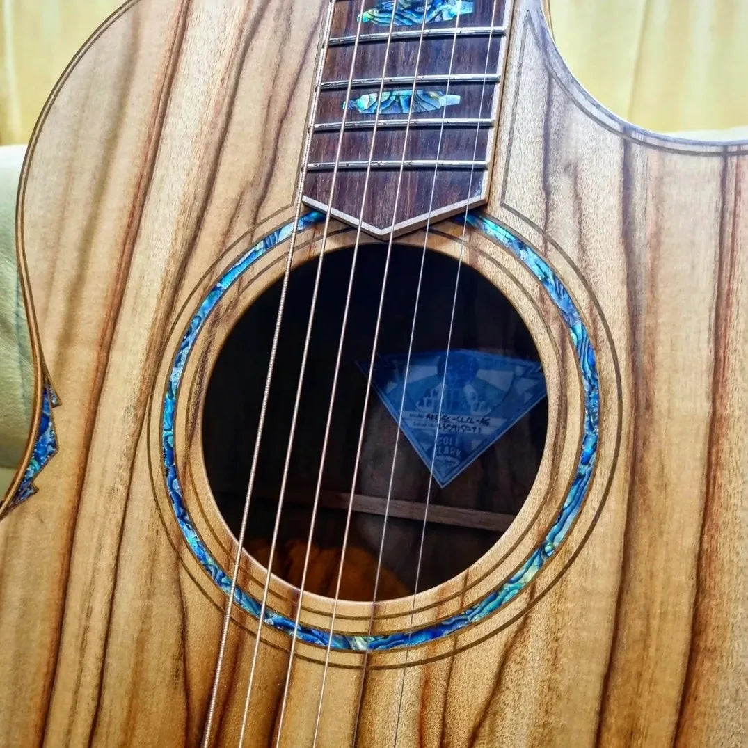 Cole Clark - Angel 3 All-Solid Camphor Laurel Acoustic Guitar