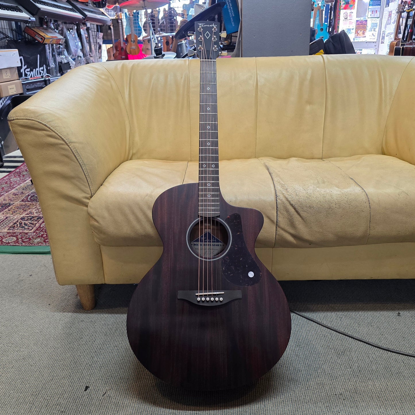 Fenech - Delta Blues Grand Auditorium Acoustic Guitar