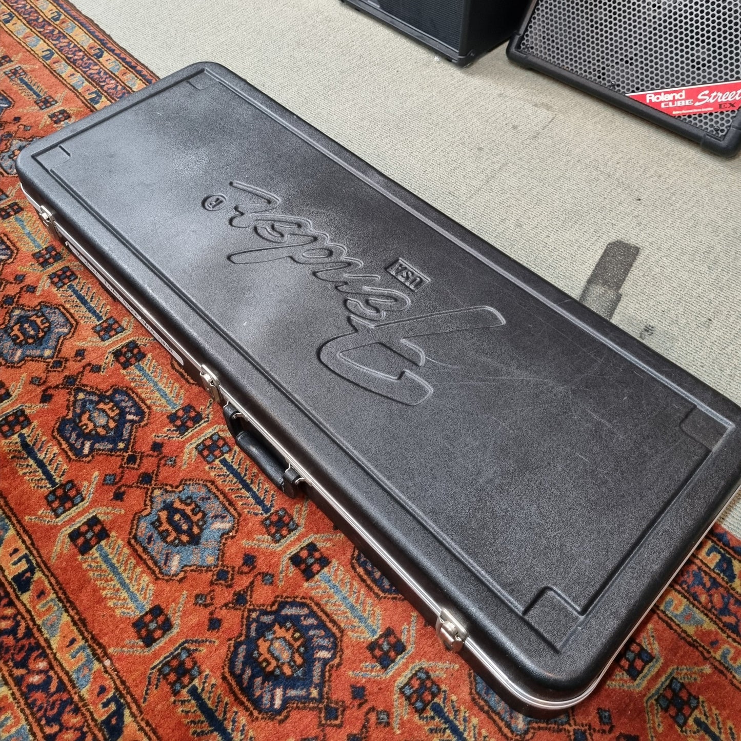 Fender - Preowned 1984 MIJ Flame in case (Sunburst)