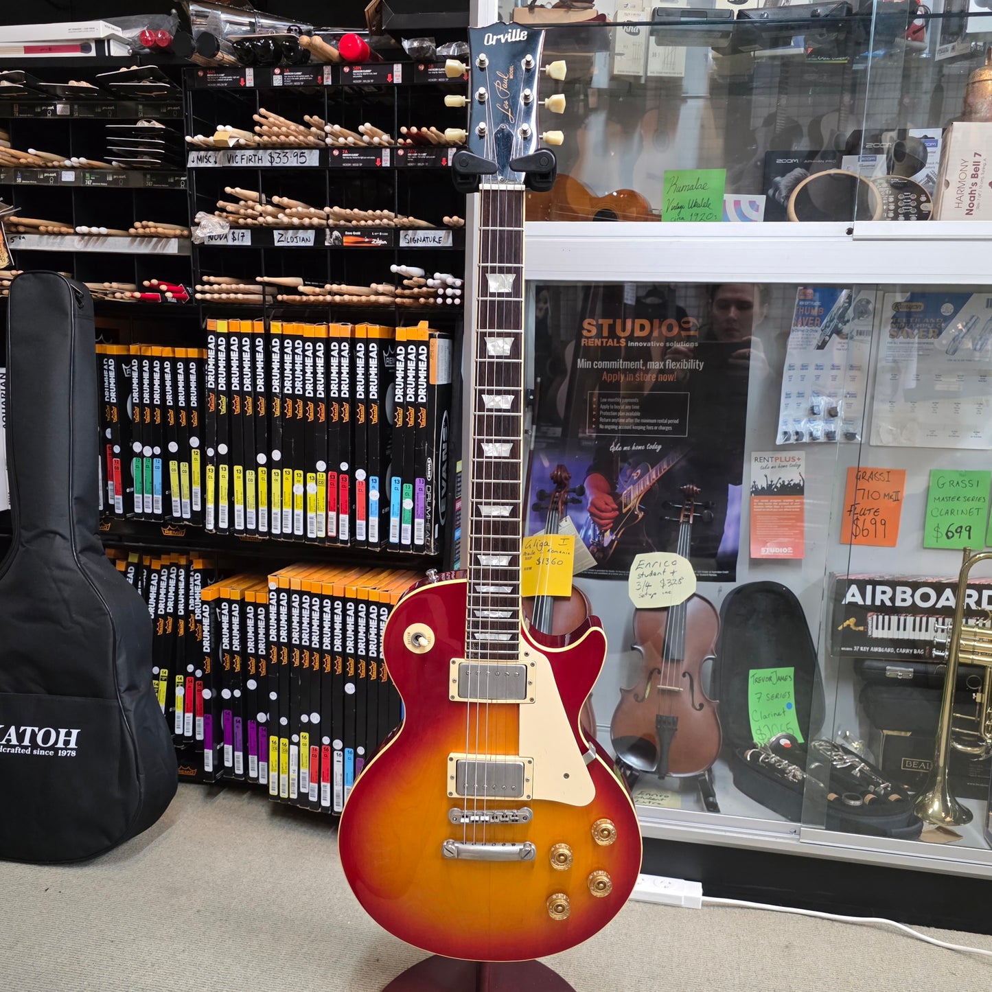 The Orville - ‘59 Les Paul Cherry Burst